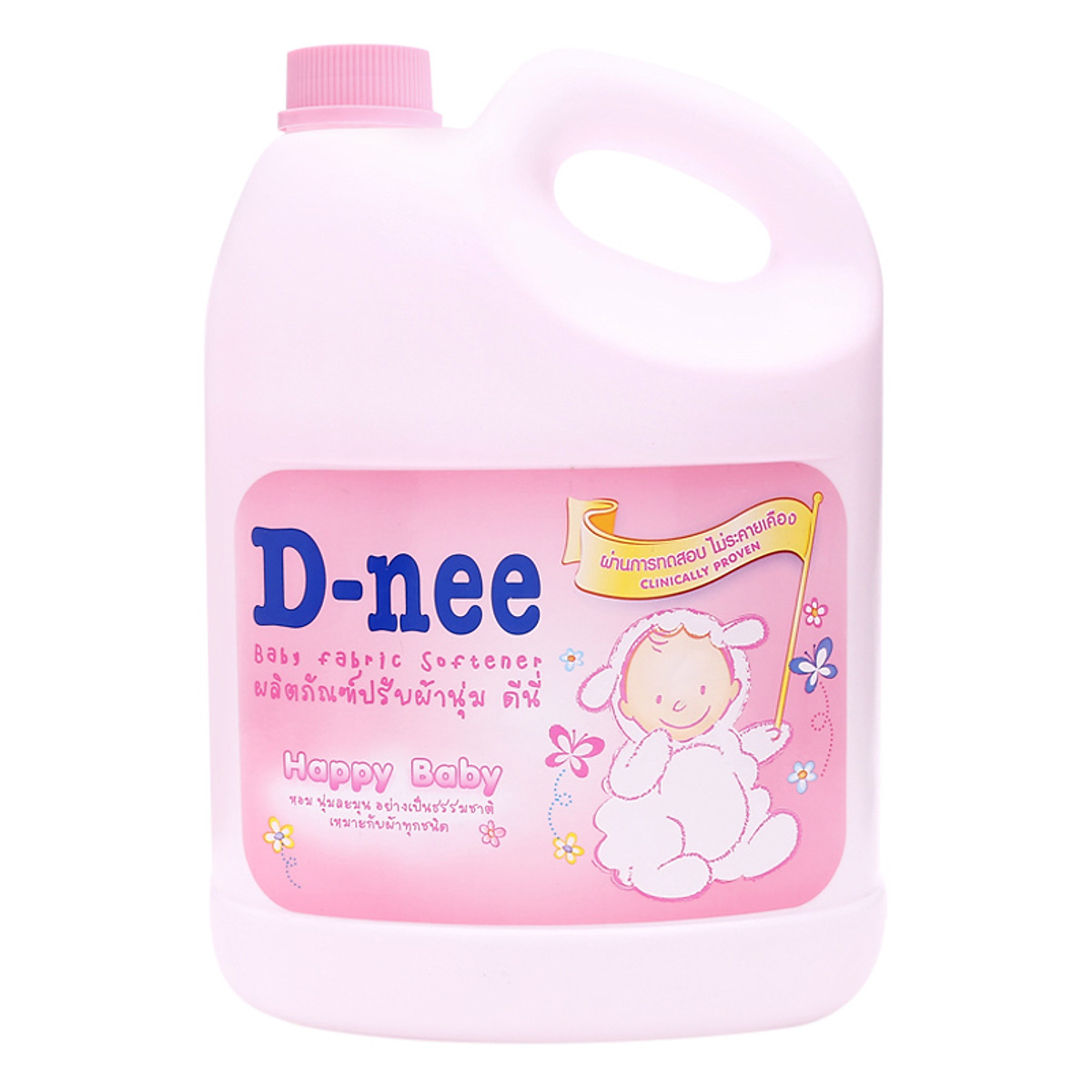 [HCM]Dung Dịch Xả Quần Áo Cho Bé D-nee - Chai 3000ml (Hồng)