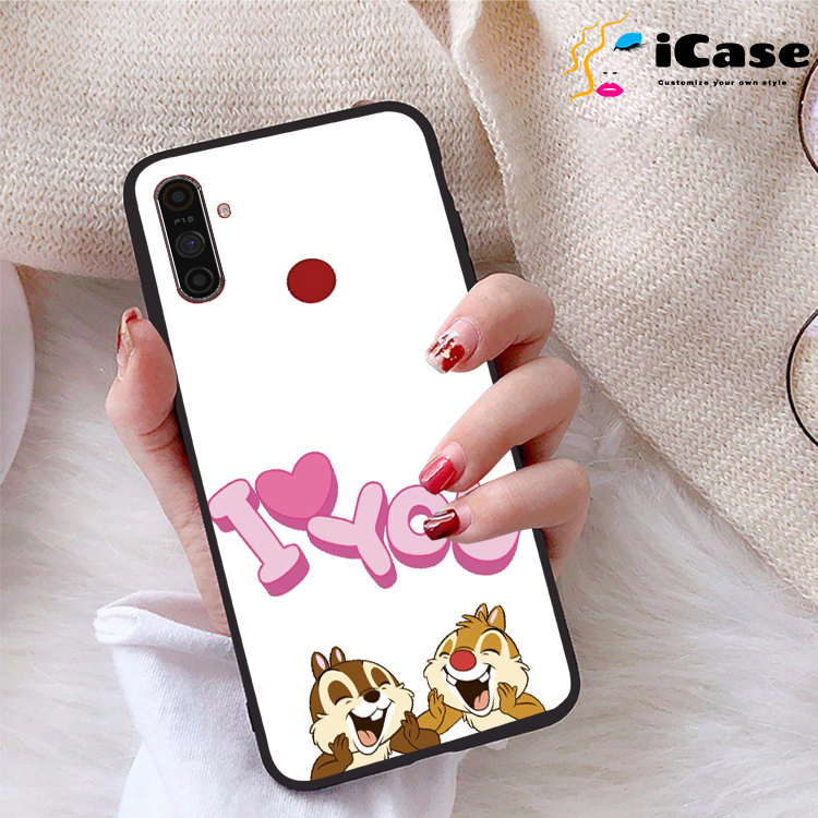 Ốp lưng realme c3 viền dẻo tpu bst mouse