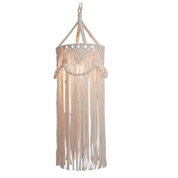 Bảng giá Chandelier Boho Decor Hand-Woven Charm Macrame Wall Hanging Creative Home Bunk Home Decoration Lamp Shade Mandala