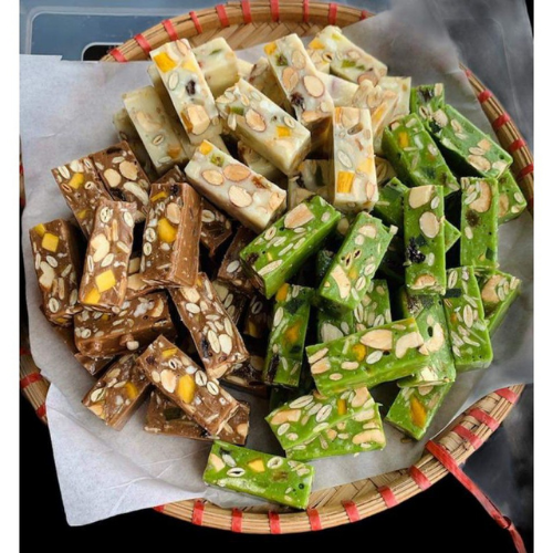 [12 Nguyên Liệu - 60 Chiếc] Set Nguyên Liệu Kẹo Nougat (Kẹo Hạnh Phúc)