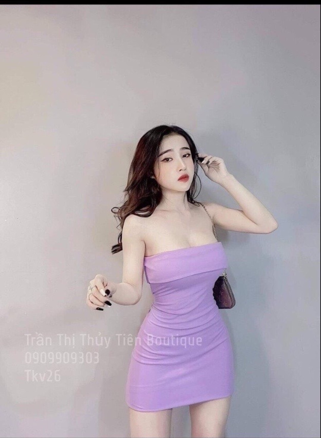 Đầm ôm body cup ngực thời trang nữ gợi cảm qc
