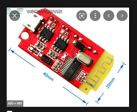 Mạch loa bluetooth, mạch loa Bluetooth 4.2 2x5W DW-CT14