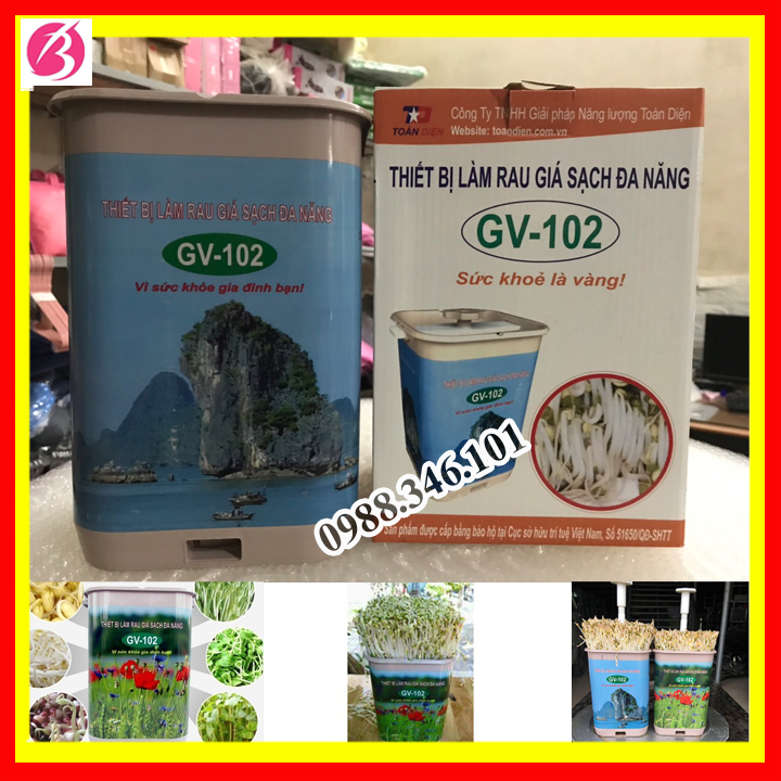 Thiết bị làm rau giá Toàn Diện GV102
