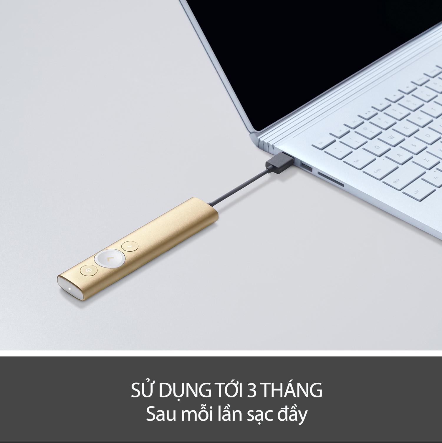 Bút trình chiếu Logitech Spotlight Xám