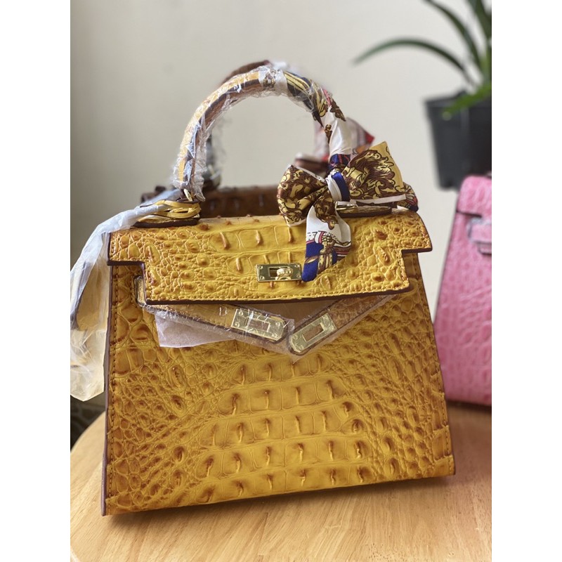 Túi HM dập vân size 25
