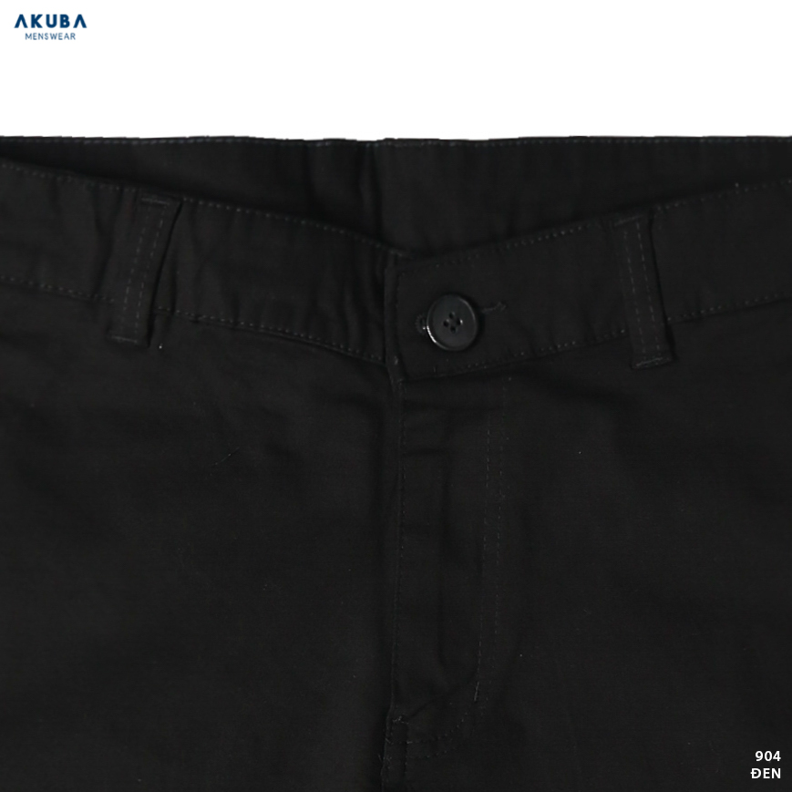Quần Short Nam Kaki Trơn AKUBA | 904