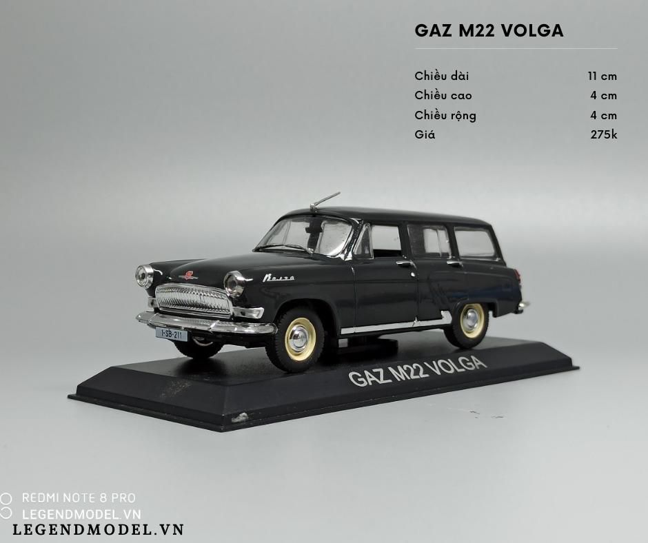 Mô hình xe Gaz M21 Volga