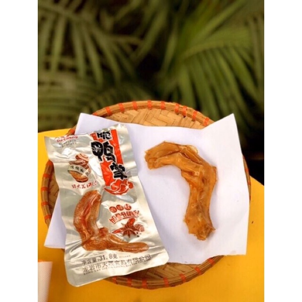 Chân vịt Tứ Xuyên cay dacheng ăn liền màu đỏ 1 chiếc