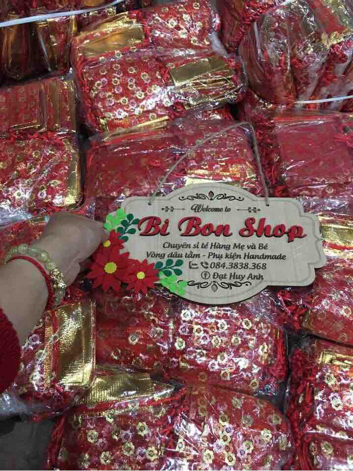 COMBO 20 TÚI GẤM ĐỎ SIZE 10*13