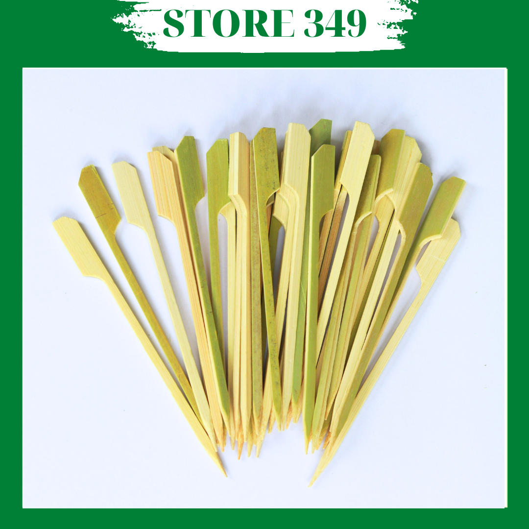 Cây Xiên Gỗ 12cm -50 Cây Không Mắc Tre
