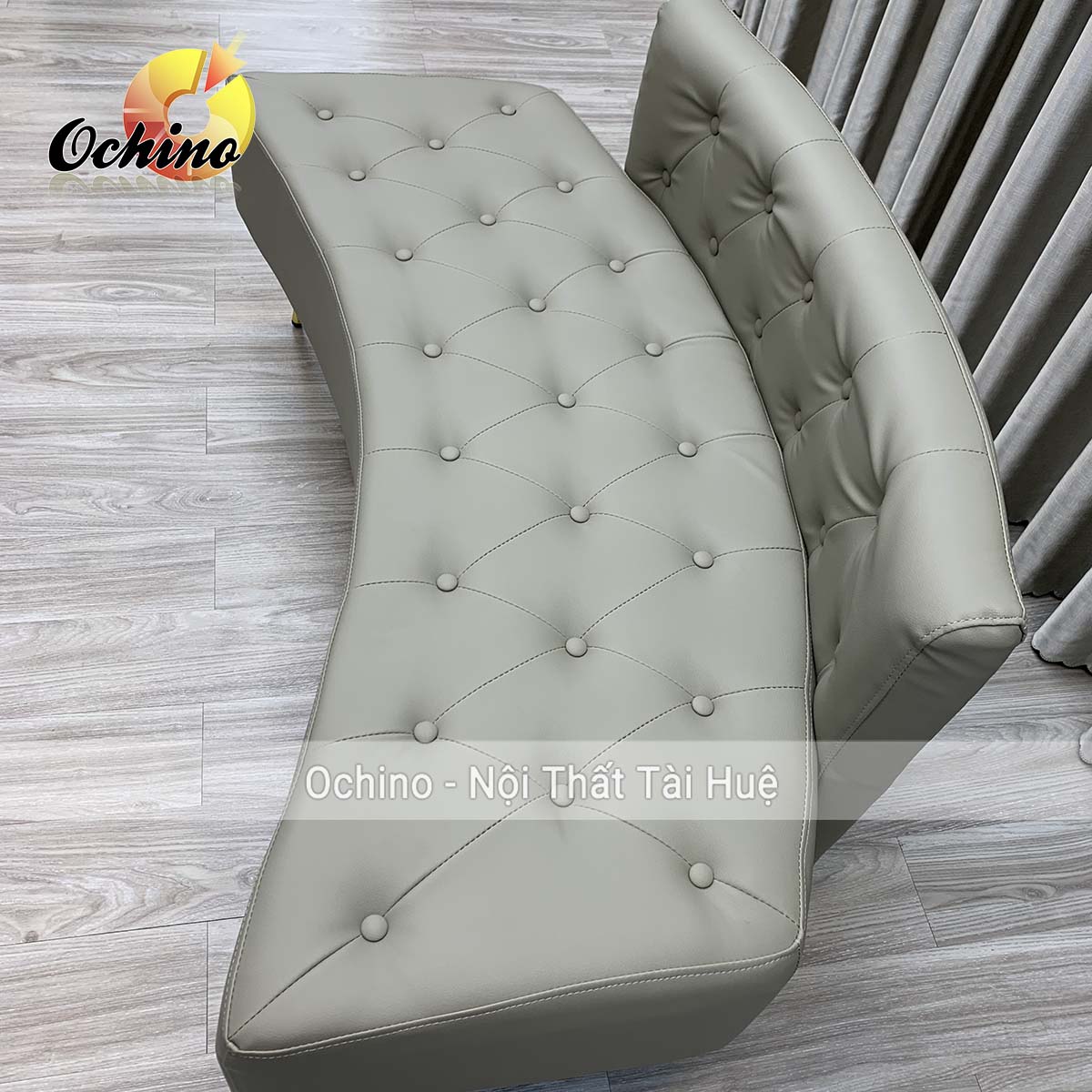 (FREESHIP) Ghế Sofa Nguyệt Để Phòng Khách Bọc Da Cao Cấp 1m4 (Hàng Sẵn)