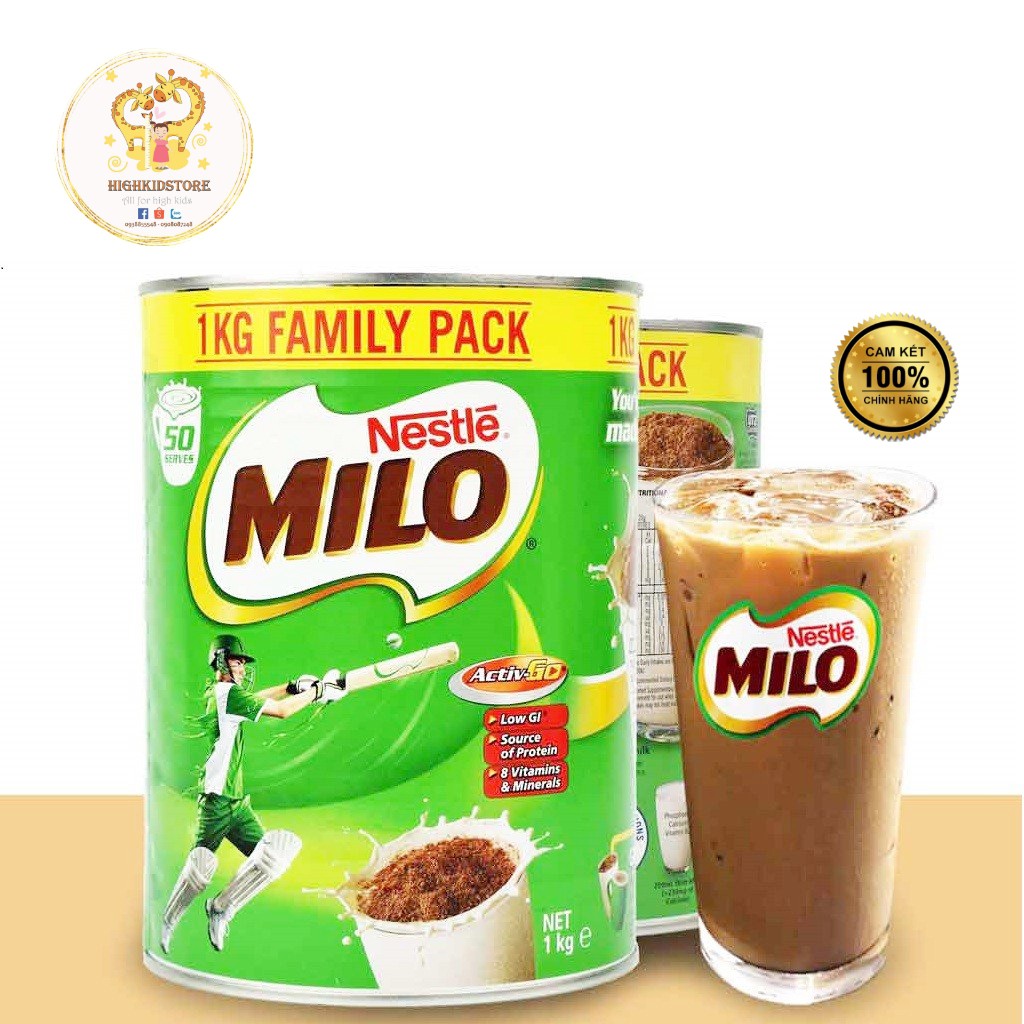 [HCM] Date 5/2025 MILO 1KG NỘI ĐỊA CHUẨN ÚC
