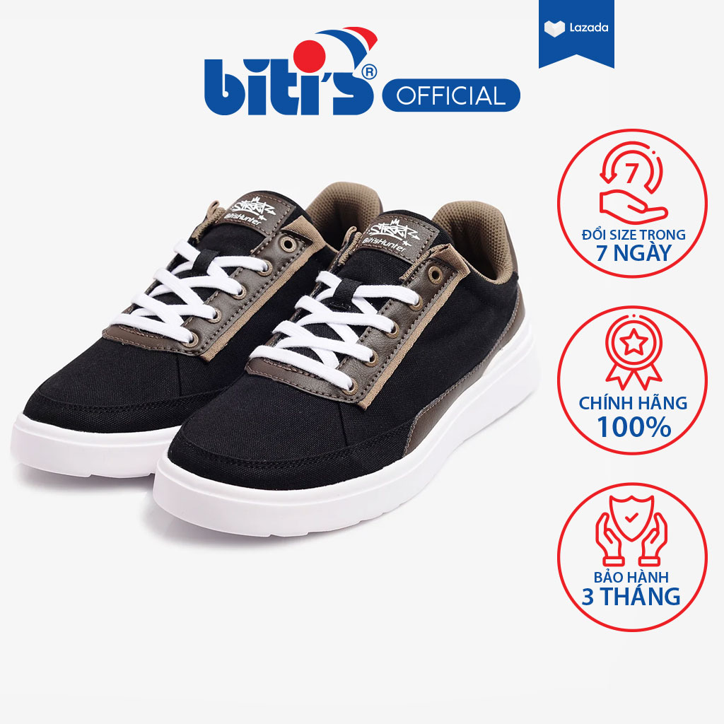 Giày Thể Thao Nam Biti's Hunter Street 2K21 Vintage Black DSMH04000DEN (DEN)