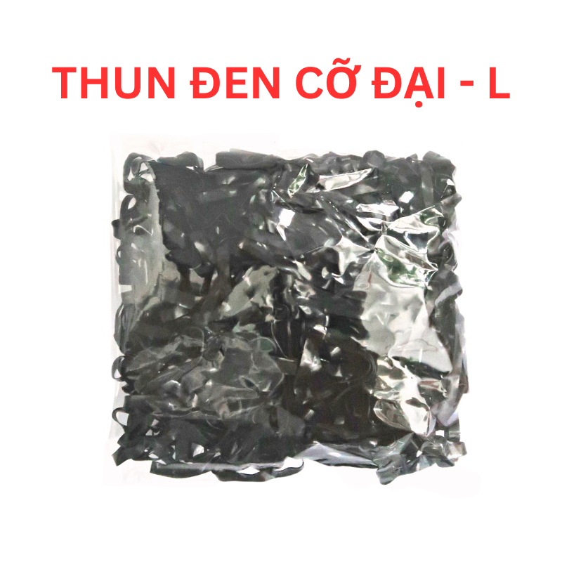 Thun cột tóc tiện dụng nhiều màu (1 bịch)