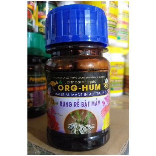 Org hum 100ml phân bón lá đa trung lượng ra rễ bật mầm