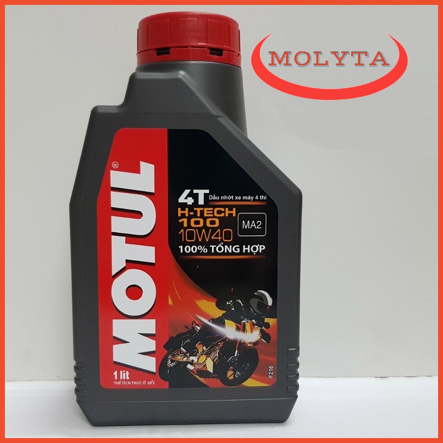 Nhớt MOTUL H-Tech 100 4T 10W40 ( Tổng Hợp - Mô Tô PKL)