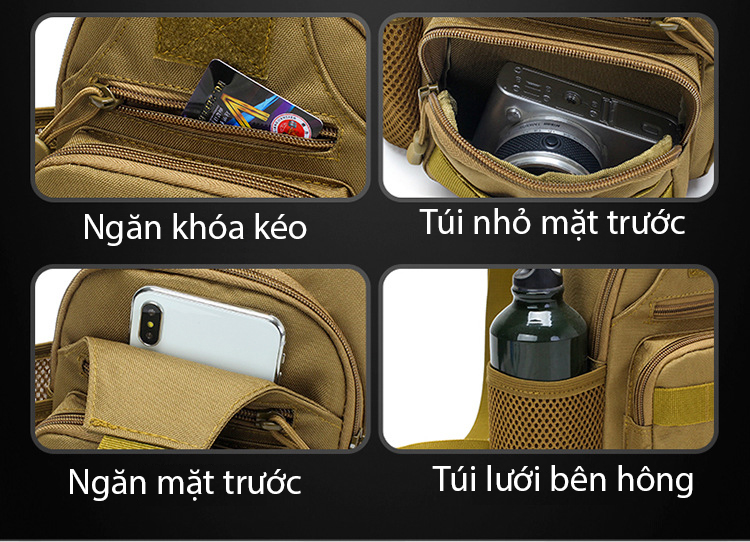 Balo thời trang đeo chéo 1 quai mã 6056