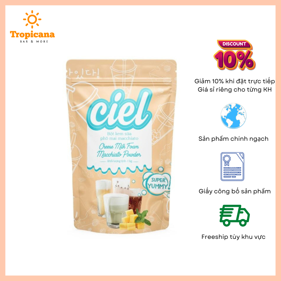 Bột kem sữa phô mai Macchiato Ciel - 1kg