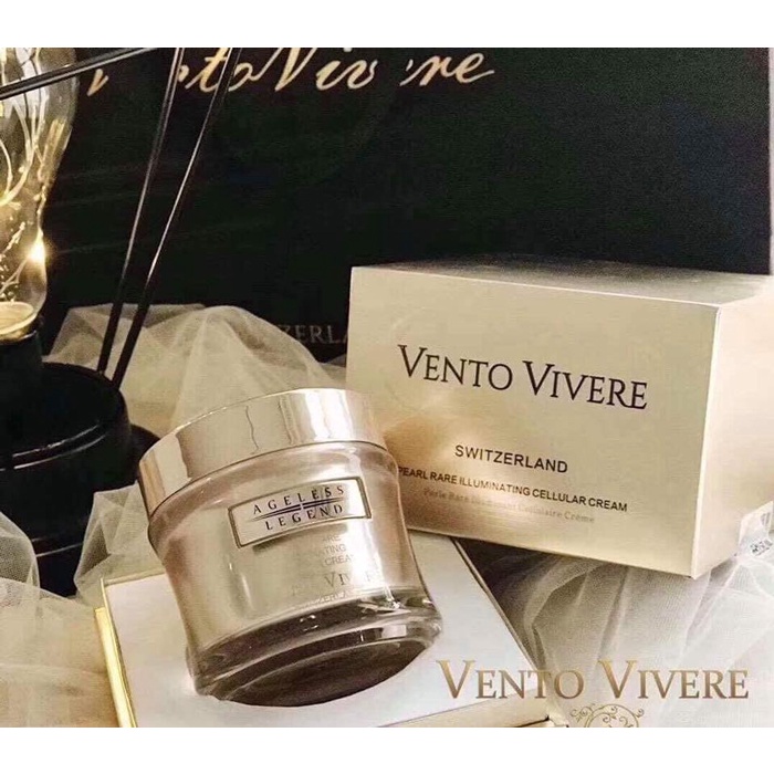 [VENTO VIVERE] KEM DƯỠNG DA CAO CẤP THUỴ SĨ