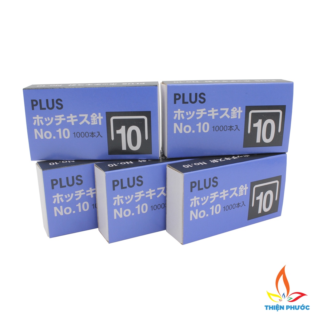 Kim bấm số 10 số 3 plus hộp 1000 kim thiện phước