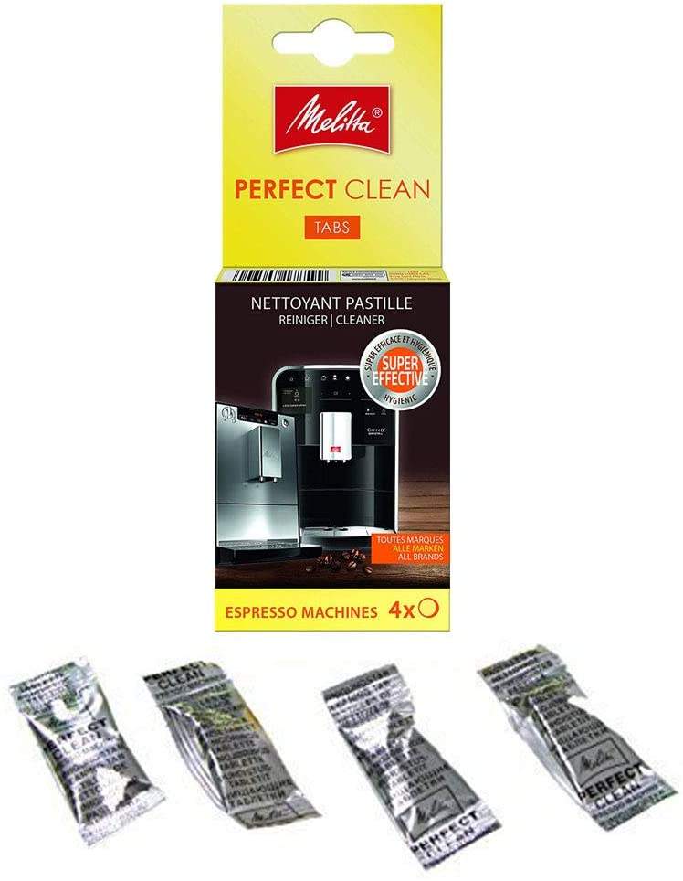 Viên vệ sinh máy pha cà phê Melitta - 4 Viên/ hộp