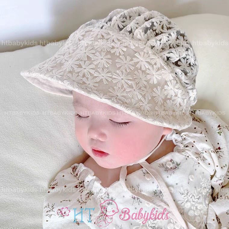 Mũ Tiểu Thư Cho Bé Gái Cực Đáng Yêu