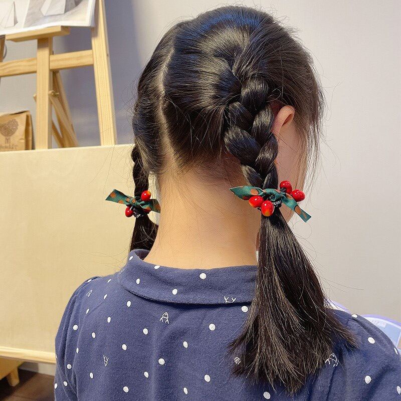 Cột tóc hình trái cây dễ thương - Trâm Bella