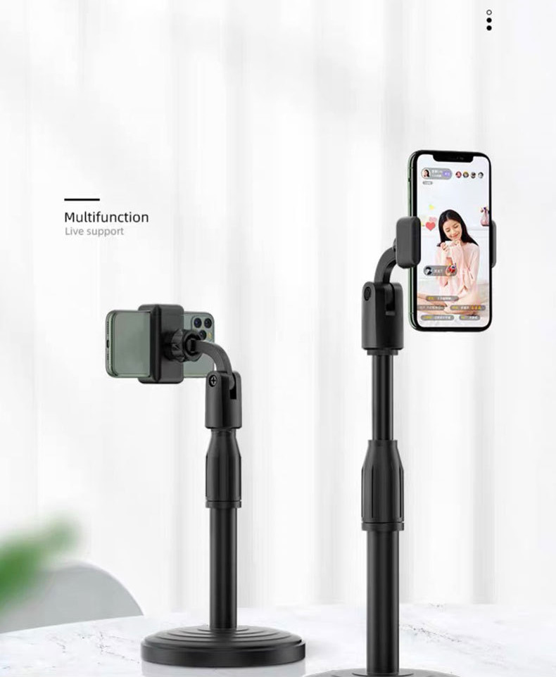 [HCM]Giá đỡ điện thoạikệ điện thoại cao cấp xoay 360 độ có thể thay đổi chiều cao giúp rảnh tay livetream và giải trí Kim Loại Nguyên Khối Siêu Chắc Chắn, Kệ Kim Loại Xoay 360 Mọi Hướng, Giá Đỡ Kim Loại Để Bàn Học