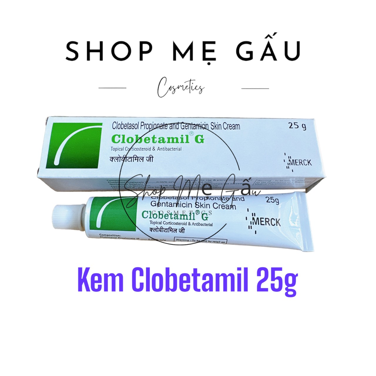 Lẻ 1 tuýp 15g kem Myda B Thái khử nám