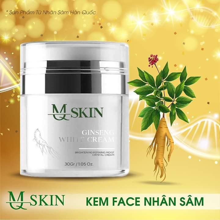 [HCM]( Chính Hãng) KEM FACE NHÂN SÂM MQSKIN 30ml