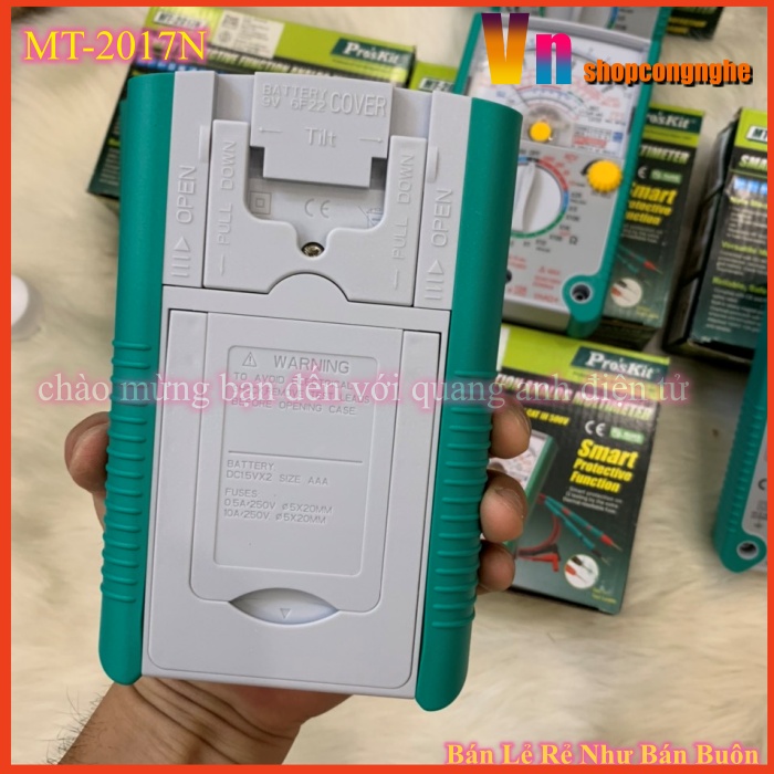 Đồng hồ đo kim Proskit MT-2017N