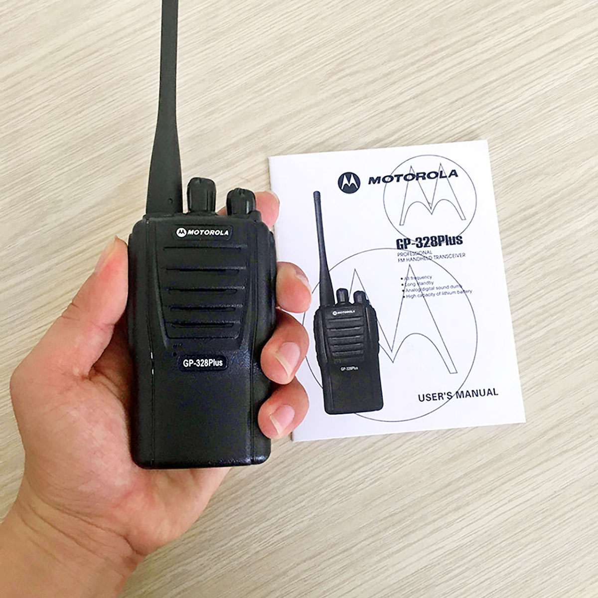 Two way radio Motorola gp-328plus version New Compact-imports