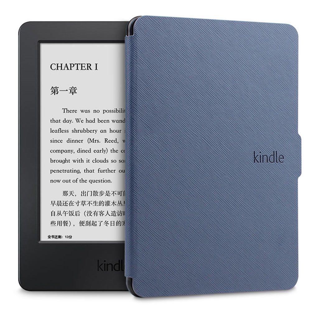 1pc Suitable for Amazon Kindle Paperwhite 1/2/3 ultra-thin protective cover smart magnetic PU leather protective cover