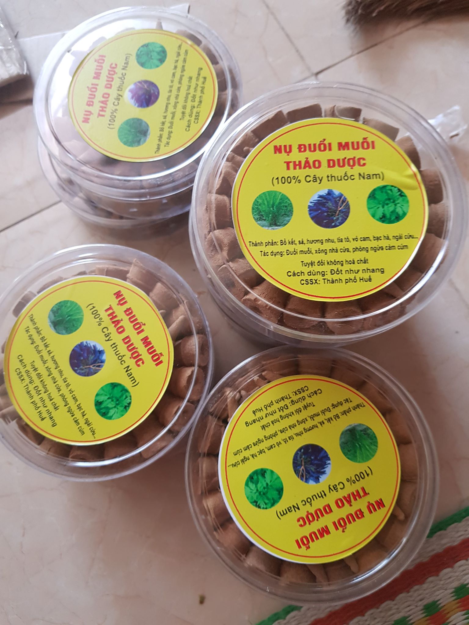 Nụ đuổi muỗi thảo dược