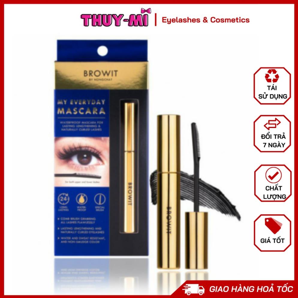 Mascara NongChat Browit Thái Lan làm dày, dài cong mi