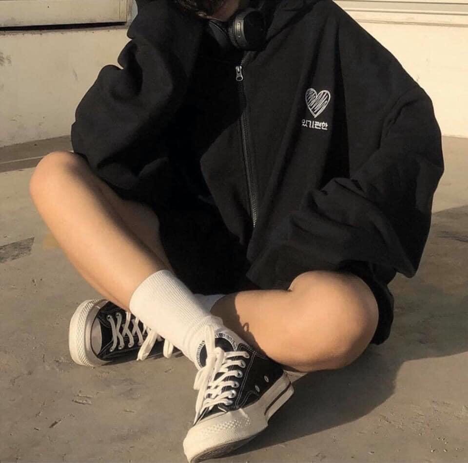 ÁO KHOÁC NHẸ HOODIE NỈ NGOẠI NỮ CHẤT NỈ NGOẠI XỊN SÒ CÓ DÂY KHÓA KÉO CÓ NÓN HỢP THỜI TRANG ĐI DẠO ĐI CHƠI-tp