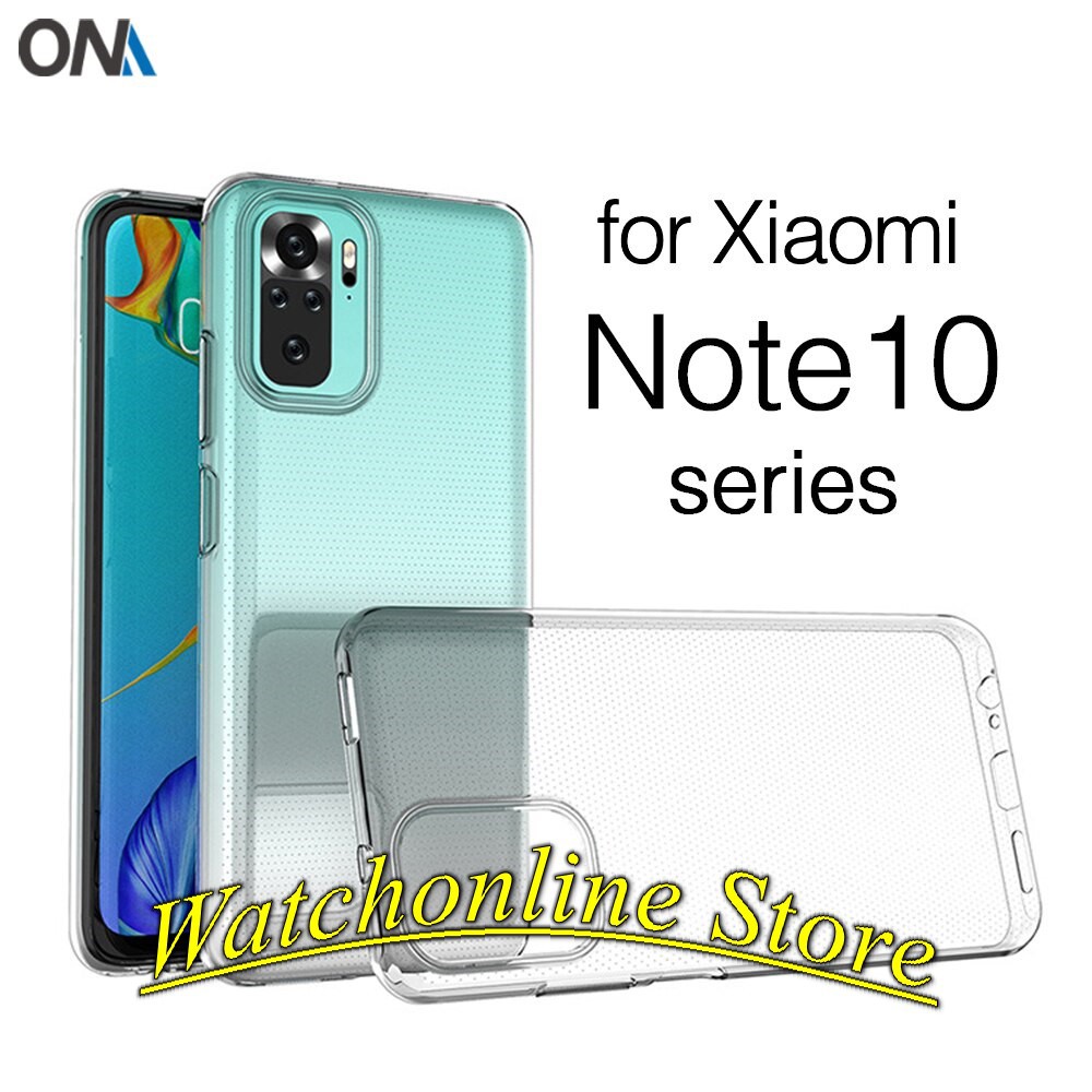 Ốp lưng silicon trong suốt cho xiaomi redmi note 10 pro, redmi note 10s, redmi note 10