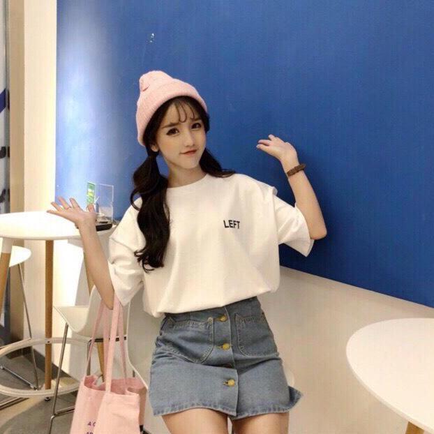 [HCM]ÁO THUN FORM RỘNG THUÊ CHỮ