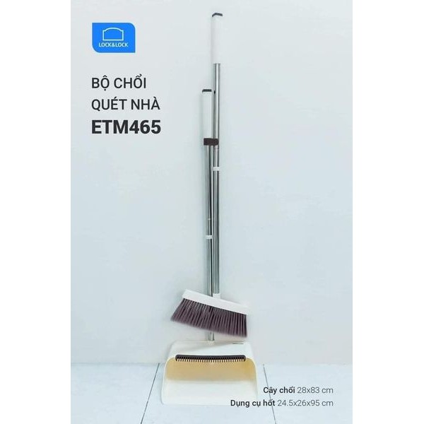 Bộ chổi quét nhà Lock&Lock ETM465 (Bể cán - xả lỗ)