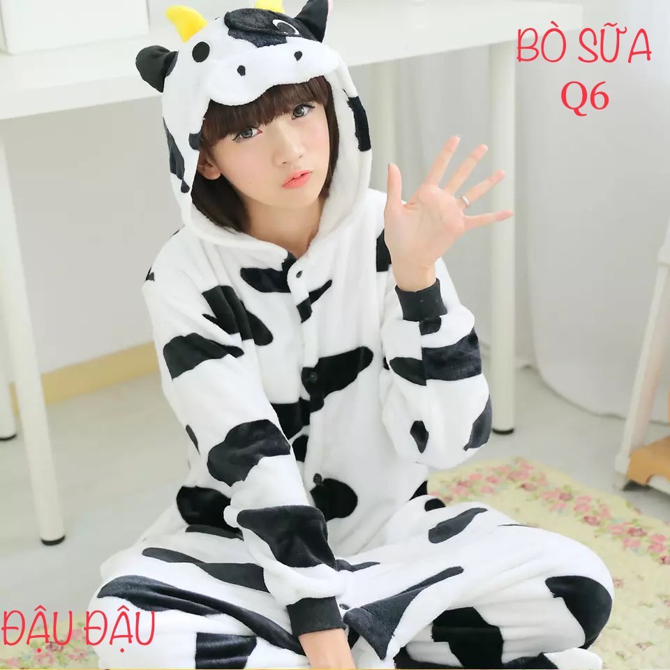 Bộ quần áo bò sữa trẻ em sĩze140 (135-145cm)