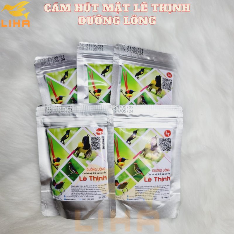 Cám Hút Mật, Sâu, Ốc Mít Lê Thịnh 100gr - Cám Lê Thịnh Cao Cấp