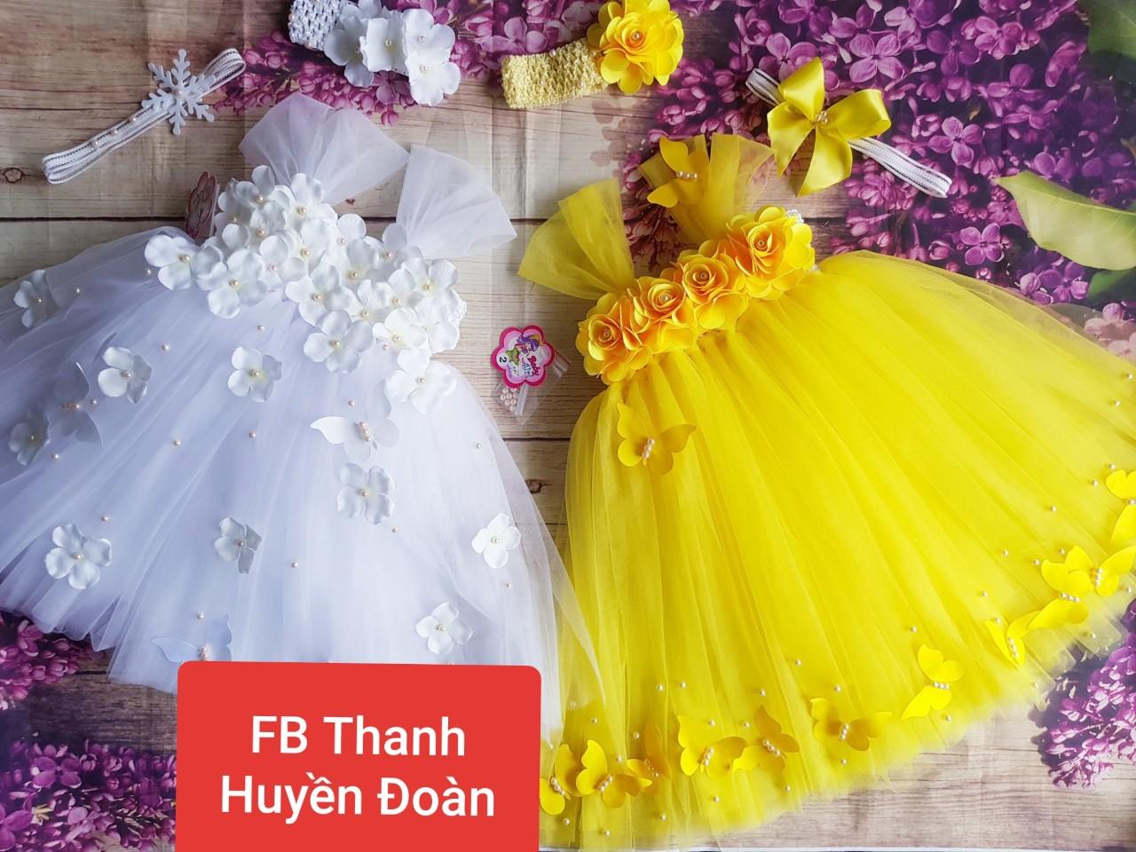 Đầm công chúa tutu Bướm Vàng