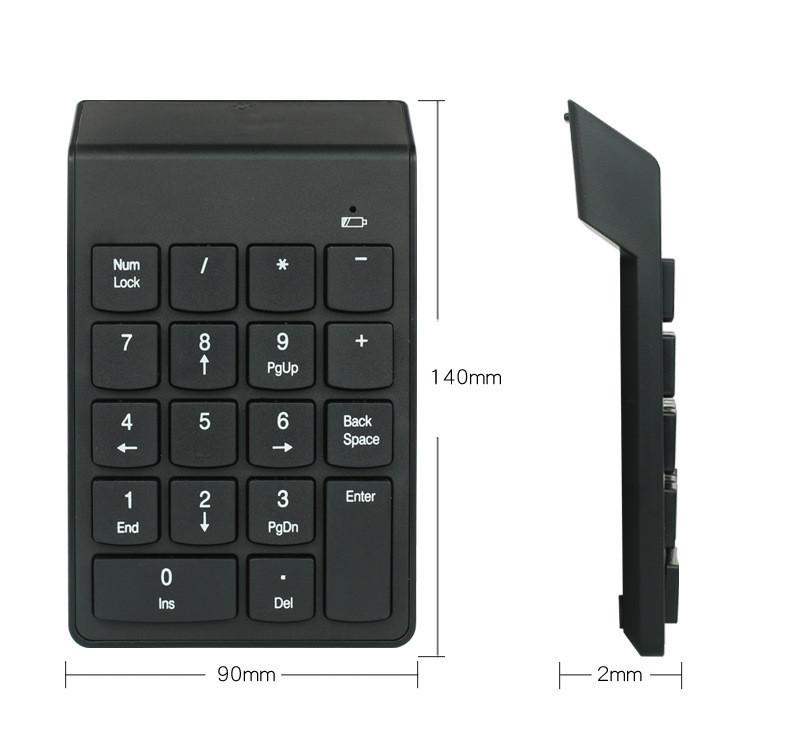 Bàn phím số không dây Bluetooth Giá rẻ