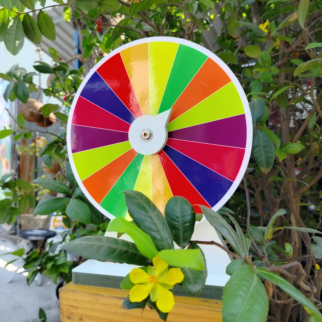 Vòng Quay May Mắn ( 18 màu viền trắng - Kt: 25cm x 35cm)