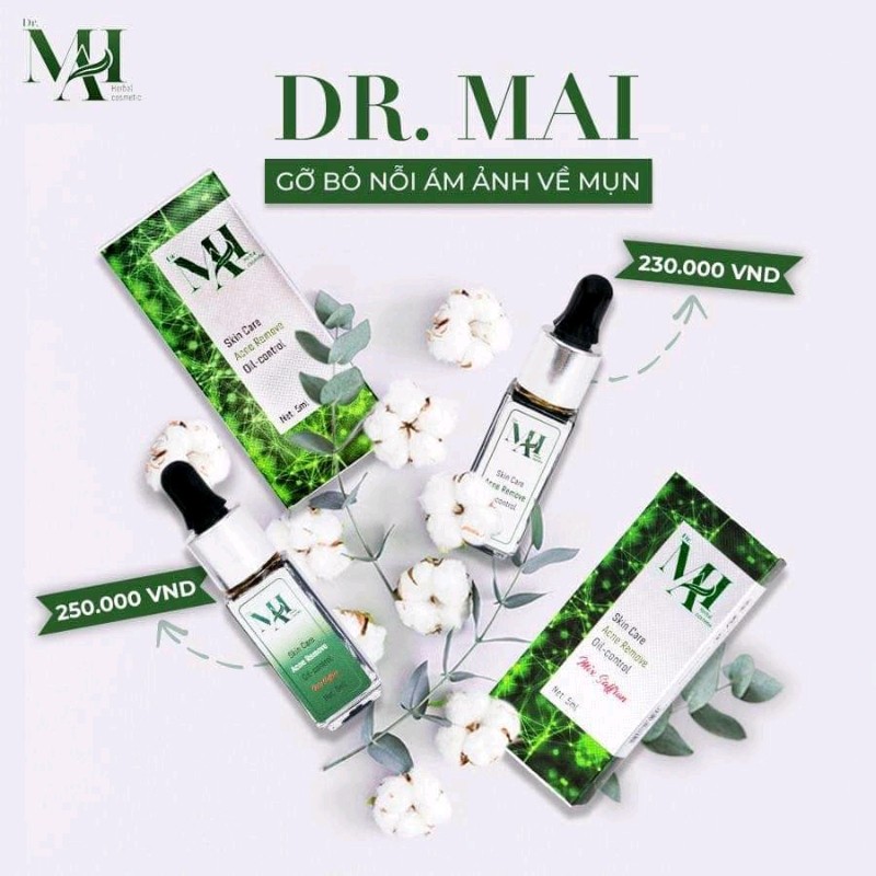 [HCM]serum xóa mụn dr mai