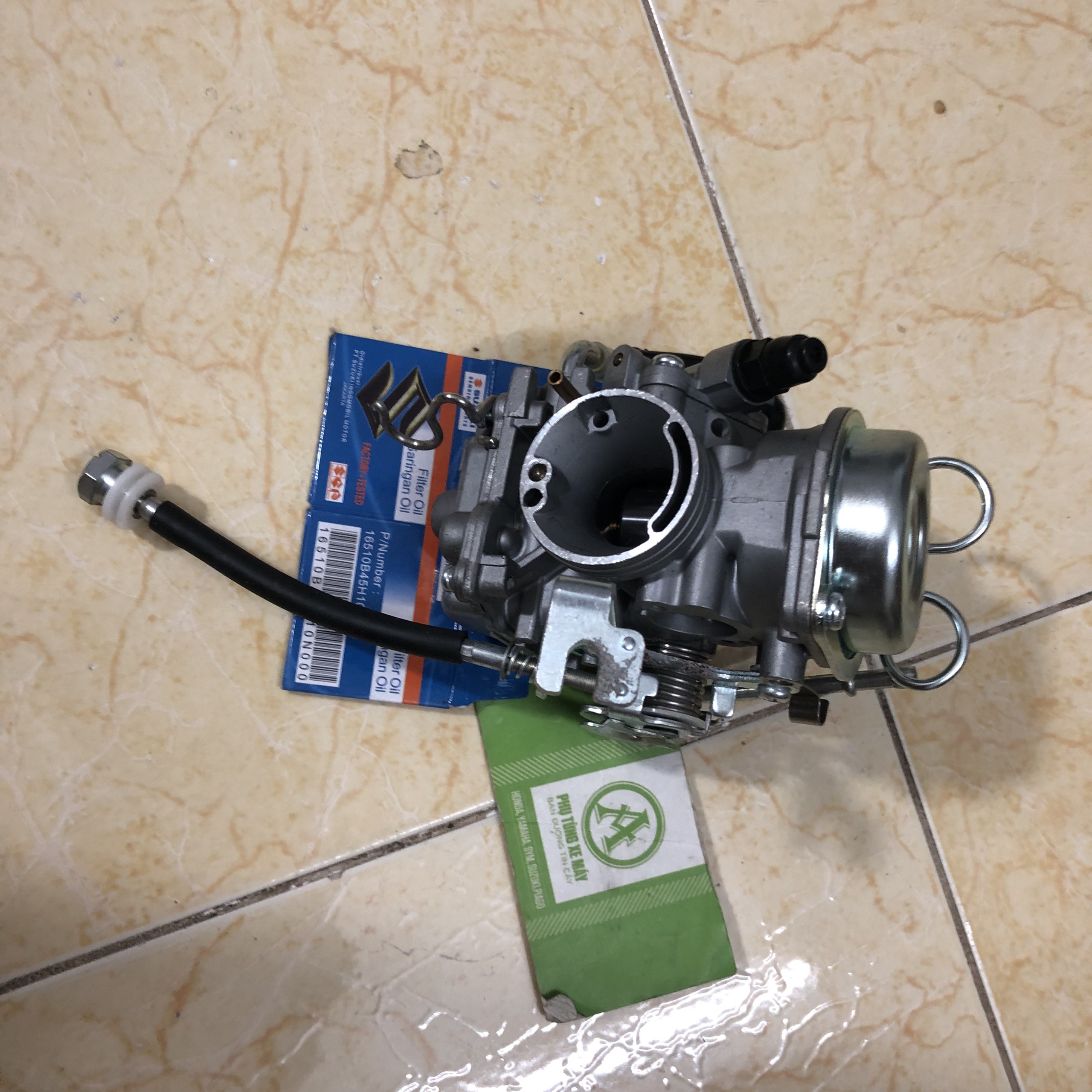 Bình Xăng Con Suzuki Hayate 125