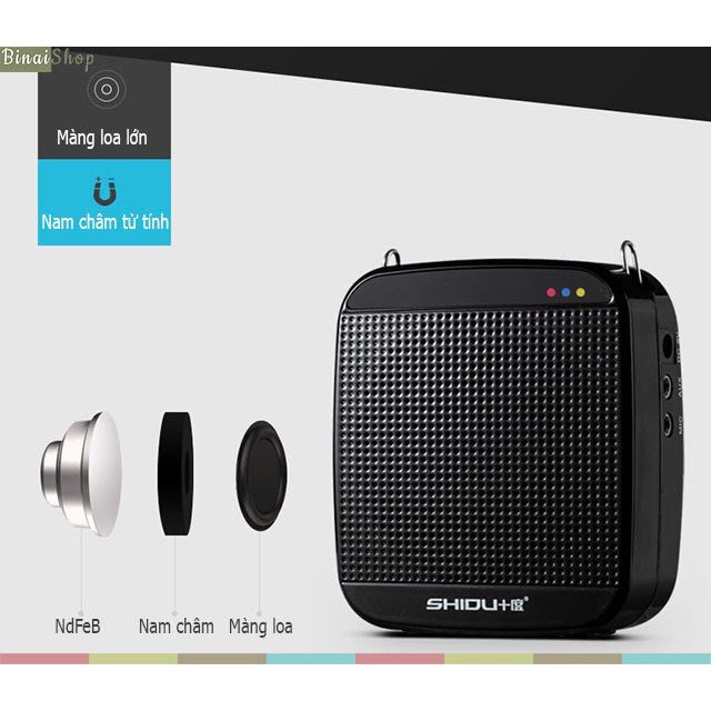 Shidu Sd-S613 Wireless Teaching Assistant (Uhf), with Bluetooth