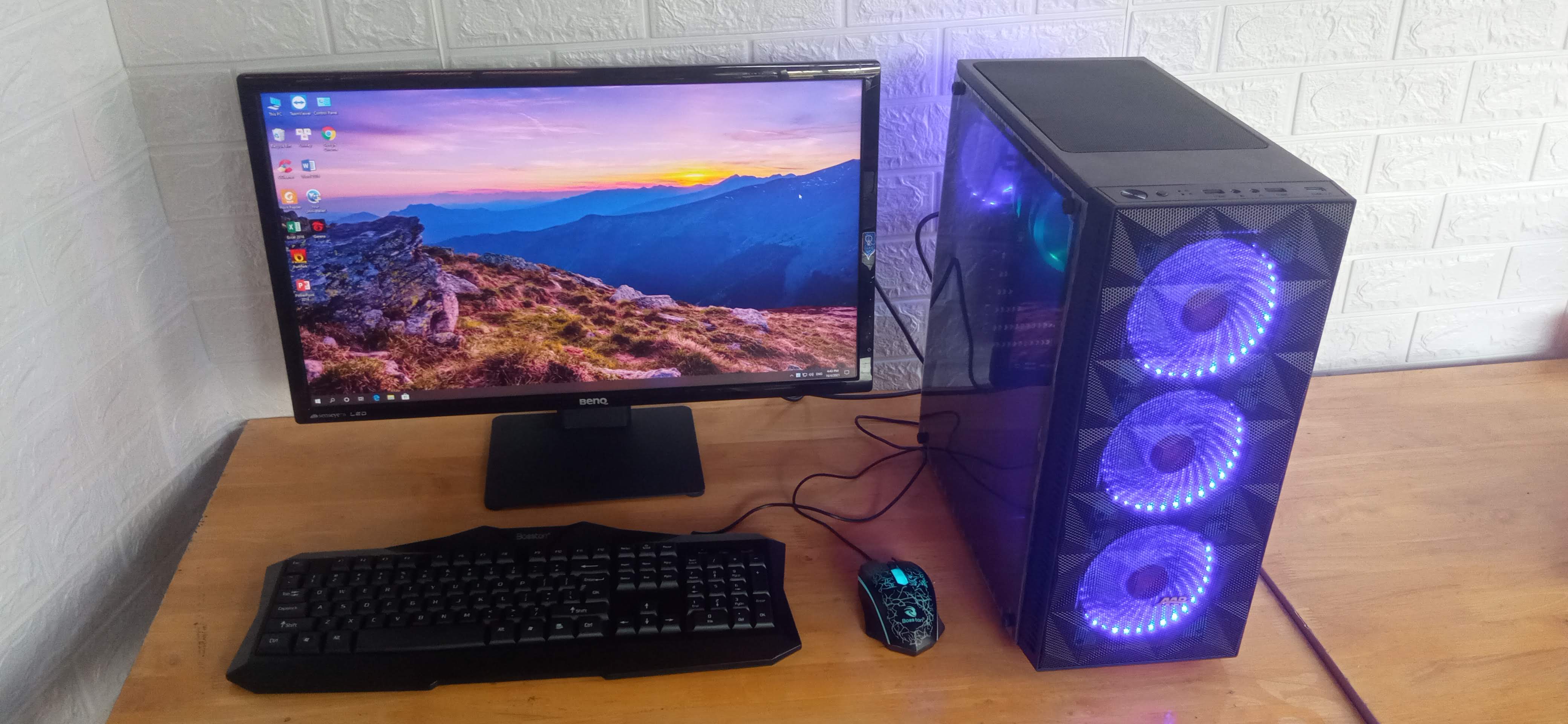 Bộ PC GAMING Chơi Game, Case Thùng LED Đẹp.