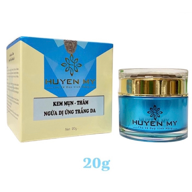 Kem huyền my mụn thâm - ngừa dị ứng - dưỡng trắng da - chống nắng 10g 20g