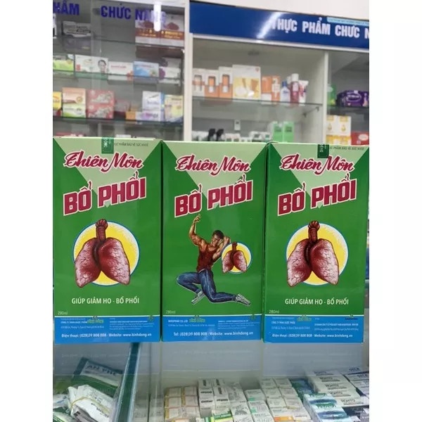 Thiên Môn Bổ Phổi Bình Đông – Chai 280ml.